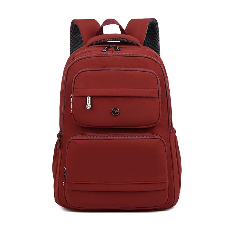 Women's Backpack Student Schoolbag Nylon Computer Bag Large Capacity Backpack