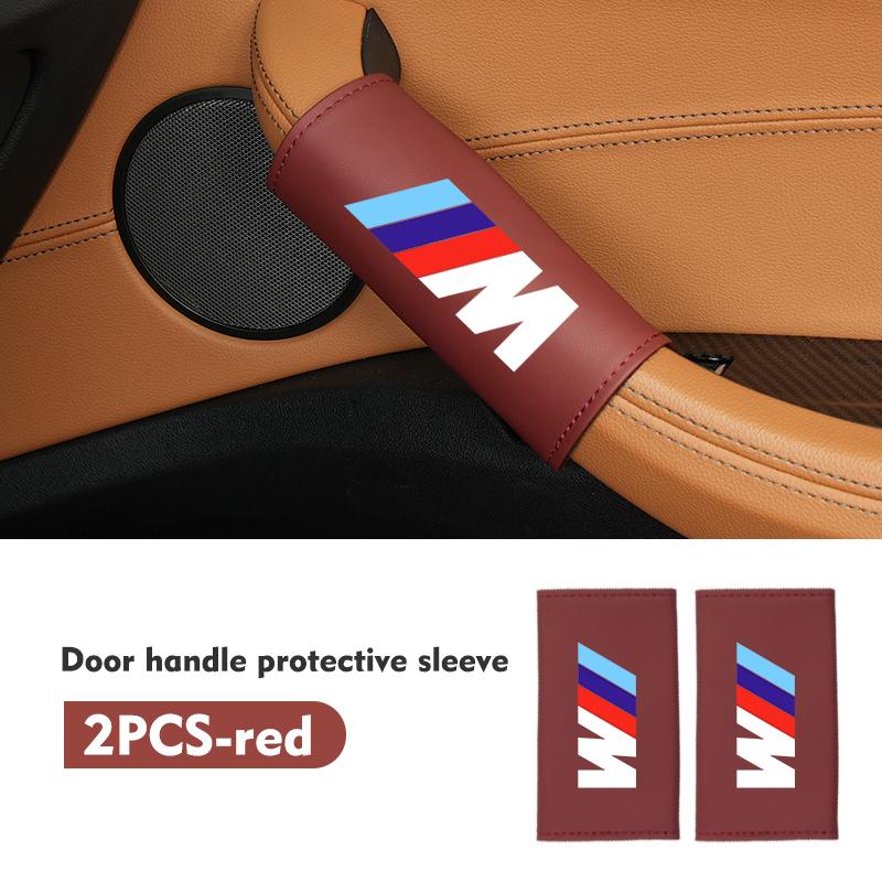 WCHT7 For BMW Car Door Handle Protection Cover Anti Scratch Protection Case Auto Accessories E70 E91 E30 G30 E53 M3 M5 X6 X4 X7 E92