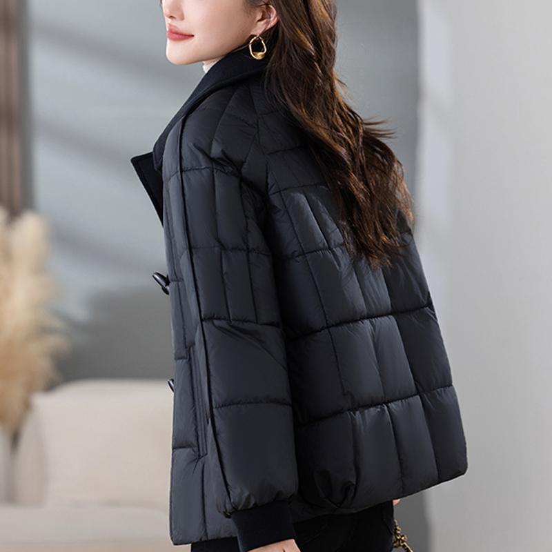 Middle Age Woman Winter Coats Plus Size Elegant Loose Thick Warm Parkas Female Jacket