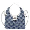 Retro denim handbag women's new high-end sense versatile shoulder messenger bag niche dumpling bag