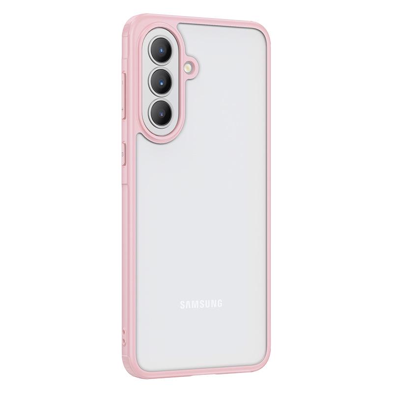 Compatible Samsung S26 Ultra Transparent Frosted Magnetic Airbag Drop-Proof Protective Case