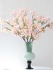 Pink Silk Cherry Blossoms Artificial Flowers Stems Spring Artificial Floral Arrangement Wedding Decoration Faux Flowers