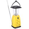 Hand Crank Solar Power LED Camping Emergency Flashlight Torch Lamp Phone Charger