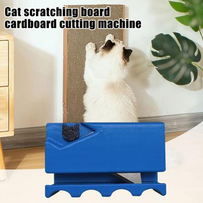 Cardboard Cutter for Cat Scratchers DIY Cat Scratching Board Cardboard Stripping Tool Handheld Cardboard Cutting Machine for Cat Lover