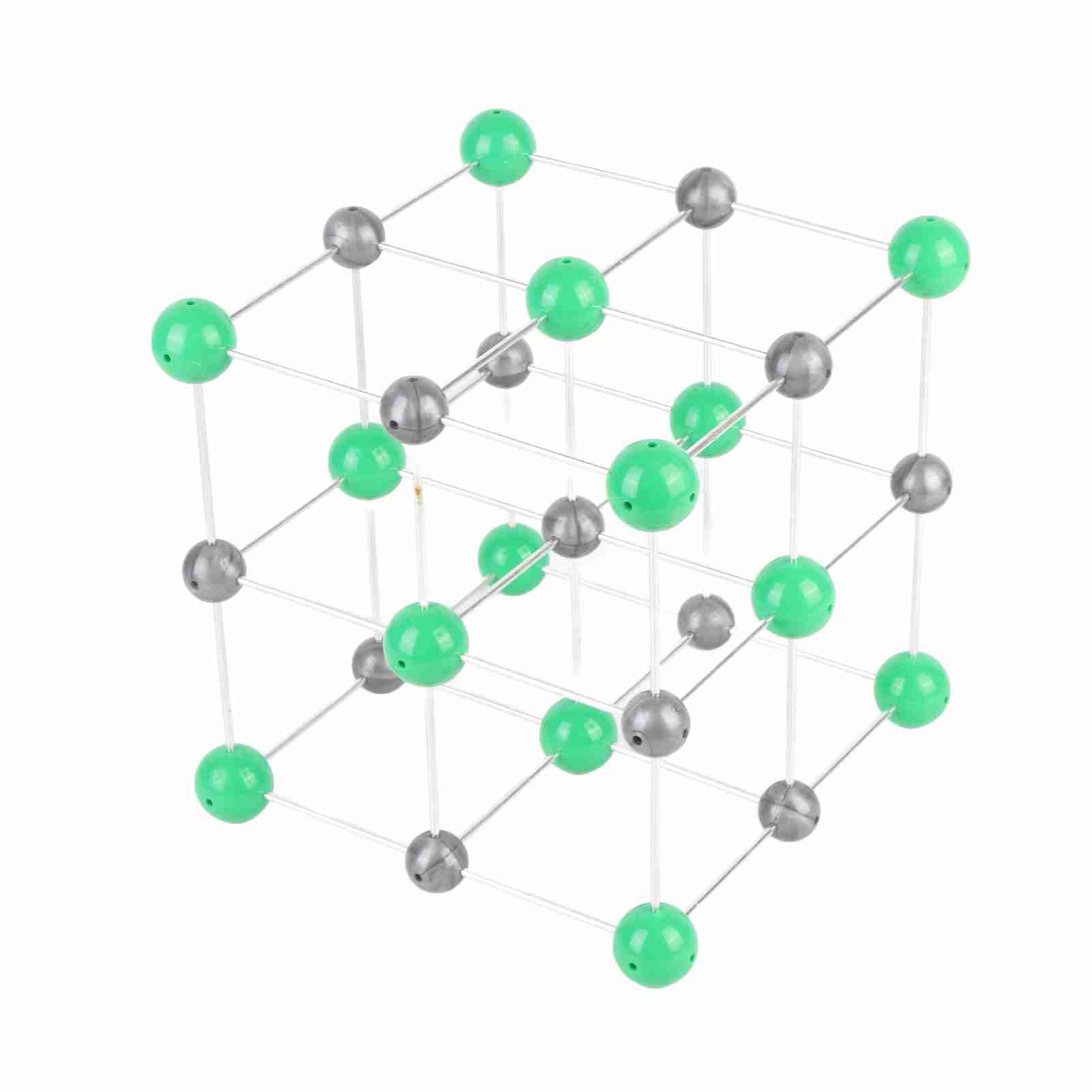 Cmperipheral Unisex Kids Molecular Structure Model Chemistry Sodium Chloride Crystal Demo Teaching Aids For Junior High School