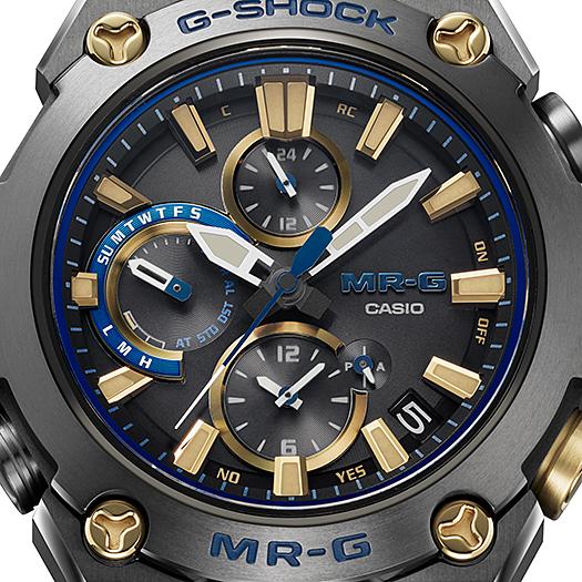 Casio Orologio da uomo G-SHOCK MRG-B1000BA-1A, Analogico, Resistente agli urti, Impermeabile 200M, Al quarzo