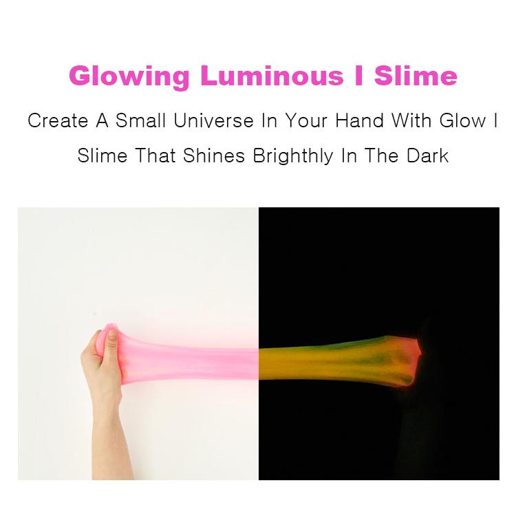 Amos Luminous Slime(Glow In The Dark)70g ,3 Kinds Of Colors