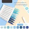 Acrylfarbe Marker Set 9 Stück 9 Farben Direkte Flüssigkeit Schnell Trocknend Wasserdicht für DIY Outdoor Graffiti Innen Heimdekoration Basteln