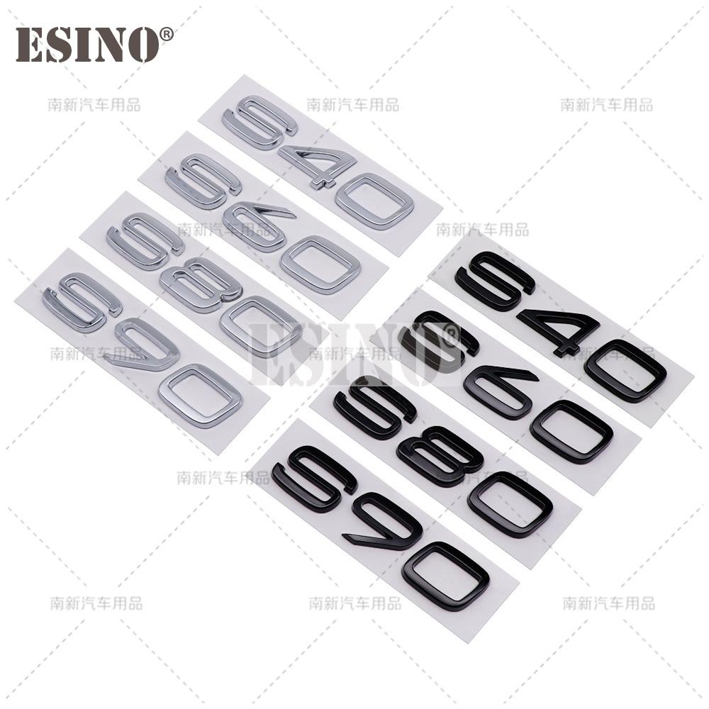 Stylizacja Samochodu 3D ABS Samoprzylepna Tylna Klapa Bagażnika Emblemat Odznaka Naklejka Decal dla Volvo S40 S60 S80 S90