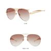 Fashion Metal Women Pilot Sunglasses Vitage Retro Brand Designer for Men Outdoor Sun Glasses Men Uv400