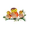 Full Owl Accessories Animal Bird Women's Accessories Brooch