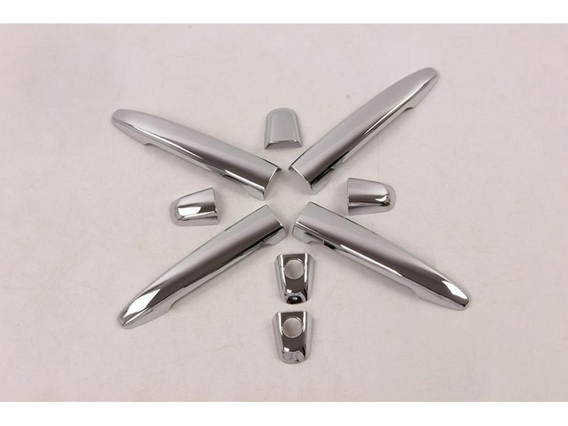 2009 Highlander ABS Electroplated Outer Door Handle - 9-Piece Decorative Set