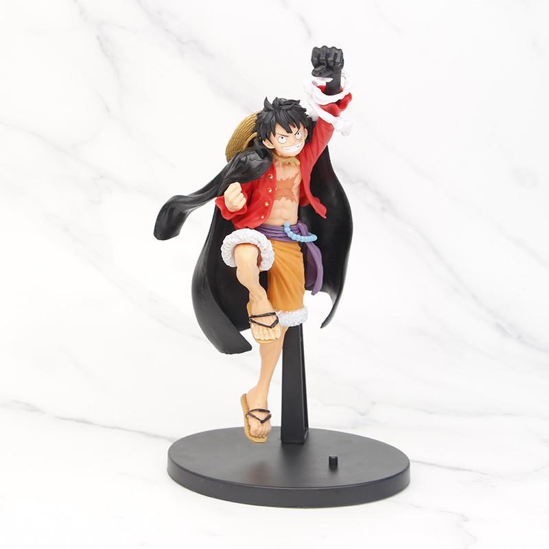 One Piece Luffy Battle Outfit Figure Pvc Premium Collectible Desk Ornament 20cm
