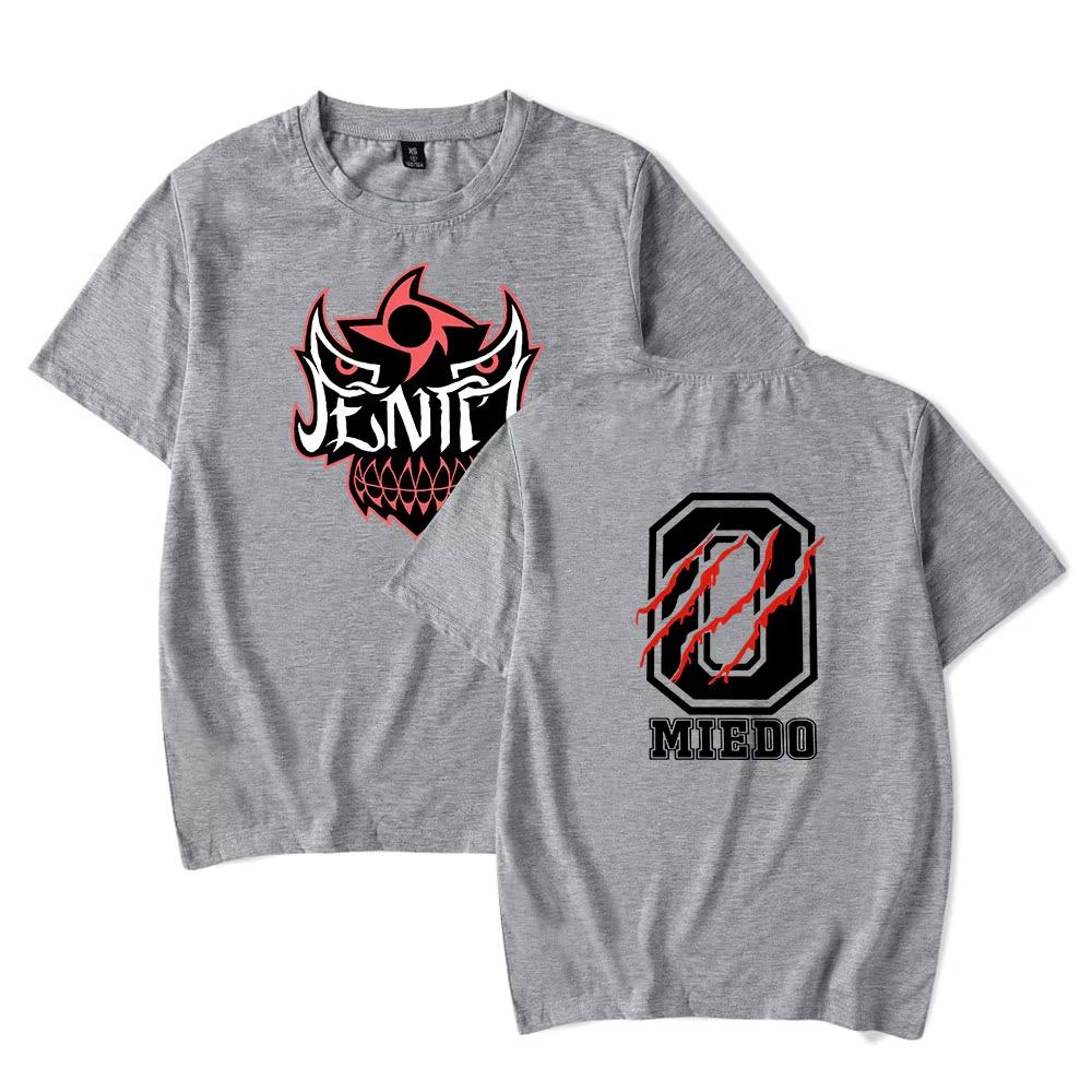 Penta El Zero Miedo Cero Miedo Merch T-Shirts Cosplay Women Men Fashion Crewneck Short Sleeve Oversized Unisex Harajuku high quality