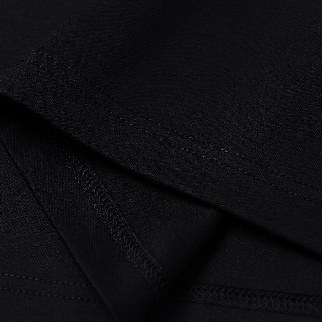 PRADA T-Shirts Men's Black Crew Neck Moderate UJN656-13MQ-F0002