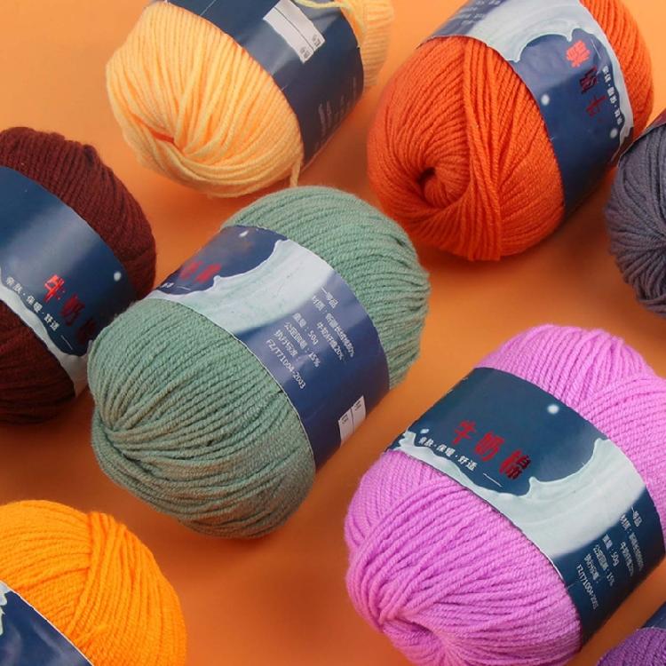 DIY Knitting Yarn Cotton Yarn Perfect for Hats, Shoes Weave Scarves, Shawls,