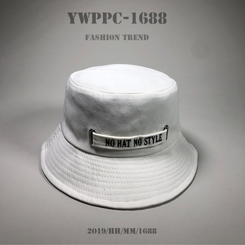 

Literary and artistic versatile, Korean version of summer sunscreen and sunshade ins basin hat man M（56-58cm）