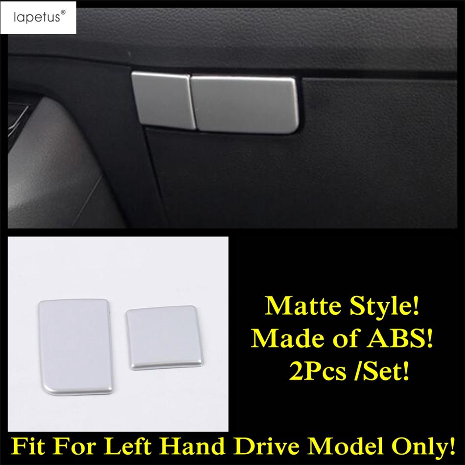 Rear Tail Gate Door Button / Glove Box Sequ Decoration Cover Trim For Skoda Kodiaq 2017 -  ABS Matte Accessories Interior