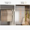 1/2 STÜCK Aluminiumlegierung Faltbarer Kleiderbügel, Organizer-Ständer 6/8 Löcher Drehbar Magische Bügel Garderobenaufbewahrung Platzsparender Ständer