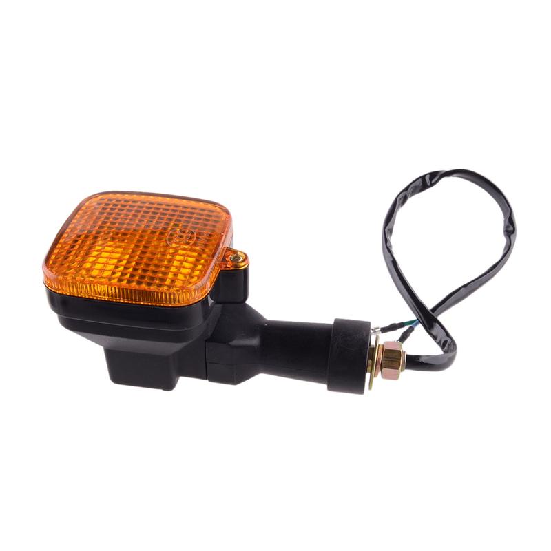 1 Pair 12V Orange Lens Turn Signal Indicator Winker Light Fit for Honda CT110 Postie Bikes 1993-2008 2009 2010 2011 2012 2013