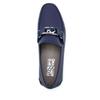 Salvatore Ferragamo Ferragamo Blue Logo Plaque Loafers Blue