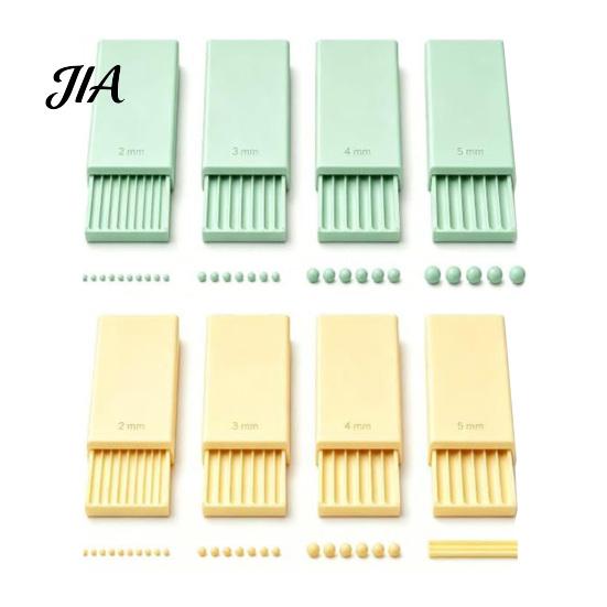 Earring Making Kit 4Pcs/Set Clay Gel Ball Makers, Polymer Rollers, 2mm 3mm 4mm 5mm Flower Petal Mold Sphere Shaper Nail Art Bead Rollers for