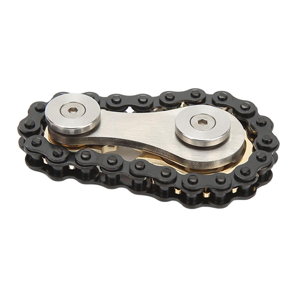 Detachable Fingertips Chains Sprockets Toys Stress Relief Stainless Steel Sensory Fingertips Bike Chains Toys for Travel