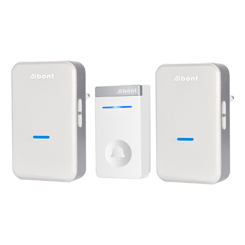 Ultra-Long Range Wireless Doorbell with Mobile Control and Self-Powered Dual Receivers