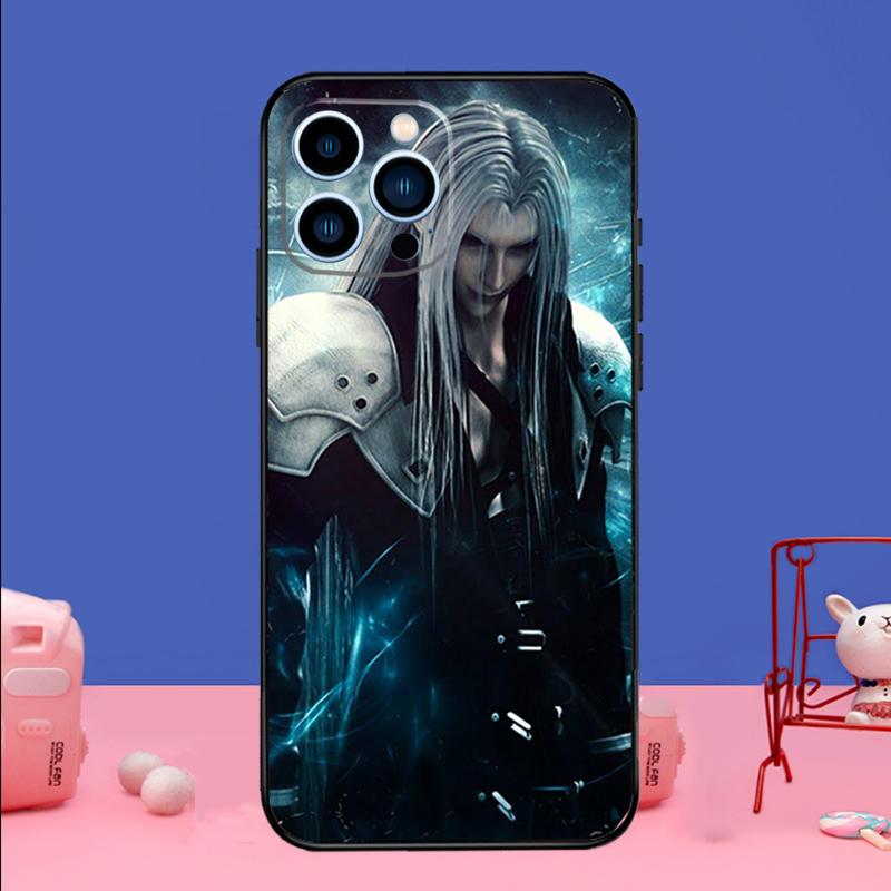 Final Fantasy Sephiroth Phone Case For iPhone 17 16 14 13 12 11 15 Pro Max Mini 15 16 Plus 16e 17 Air Bumper Cover