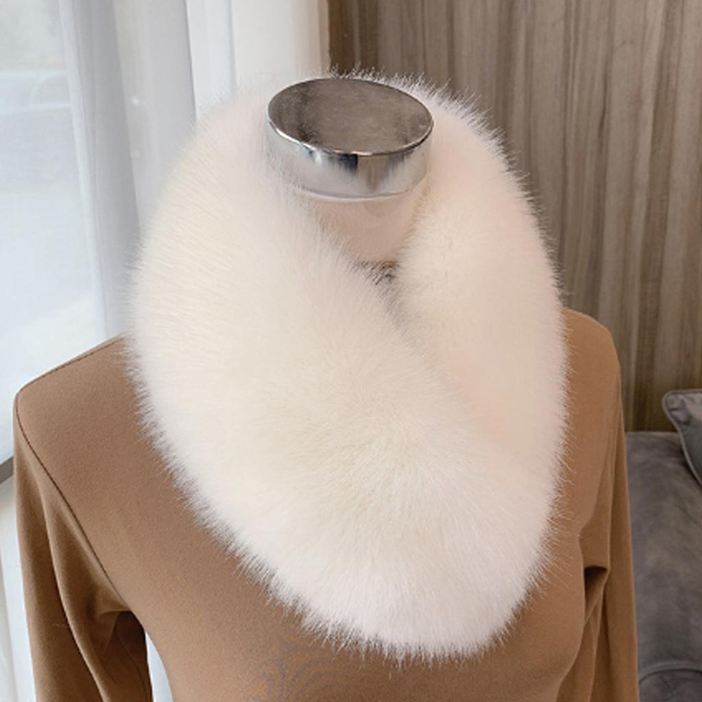 Thick Plush Scarf for Women Girls Winter Invisible Fix Clip Scarf Female Camping Shopping Scarf Teens Decorative Scarves