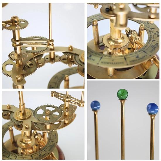 45,72 cm Sonnensystem-Modell Voll funktionsfähiges Tellurium Himmlisches Geschenk für Astro-Liebhaber Orrery Geschenk