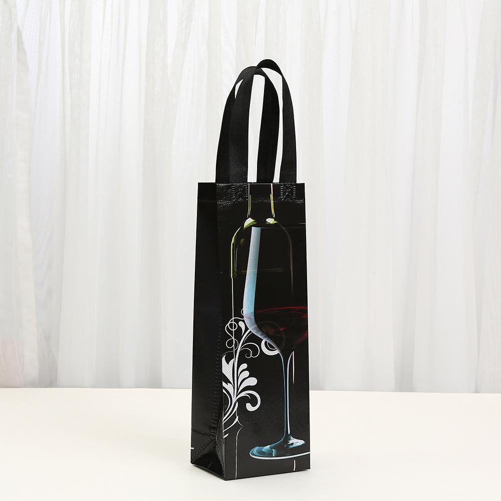 StoBag Wine Bottle Bags Luxury Designer Bags Gift Wrapping Bags Non Woven Packaging Bags for Sweets Reusable Tote for Party