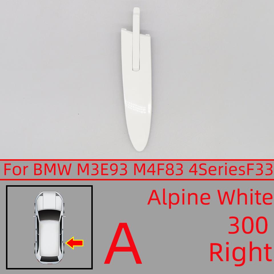 For BMW E93/M3 07-13 F83/M4 14-19 4Series F33 Convertible Roof Trim Cover Trim Strip Accessory Painted Auto Parts
