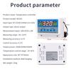 W3103 Digital Temperature Controller AC 110-220V High Power 30A Automatic Thermostat Heat/Cooling/Timing Adjustable Temperature