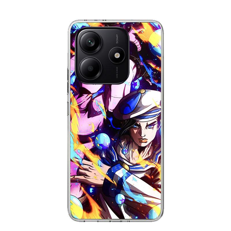 

JoJo s Bizarre Adventure Hot Anime Phone Case For Xiaomi Redmi Note 13 14 15 Pro Plus 12S 12 14S 11S 11E 10 10S 11 11T 5G 4G Cov Redmi Note 11 Pro 4G