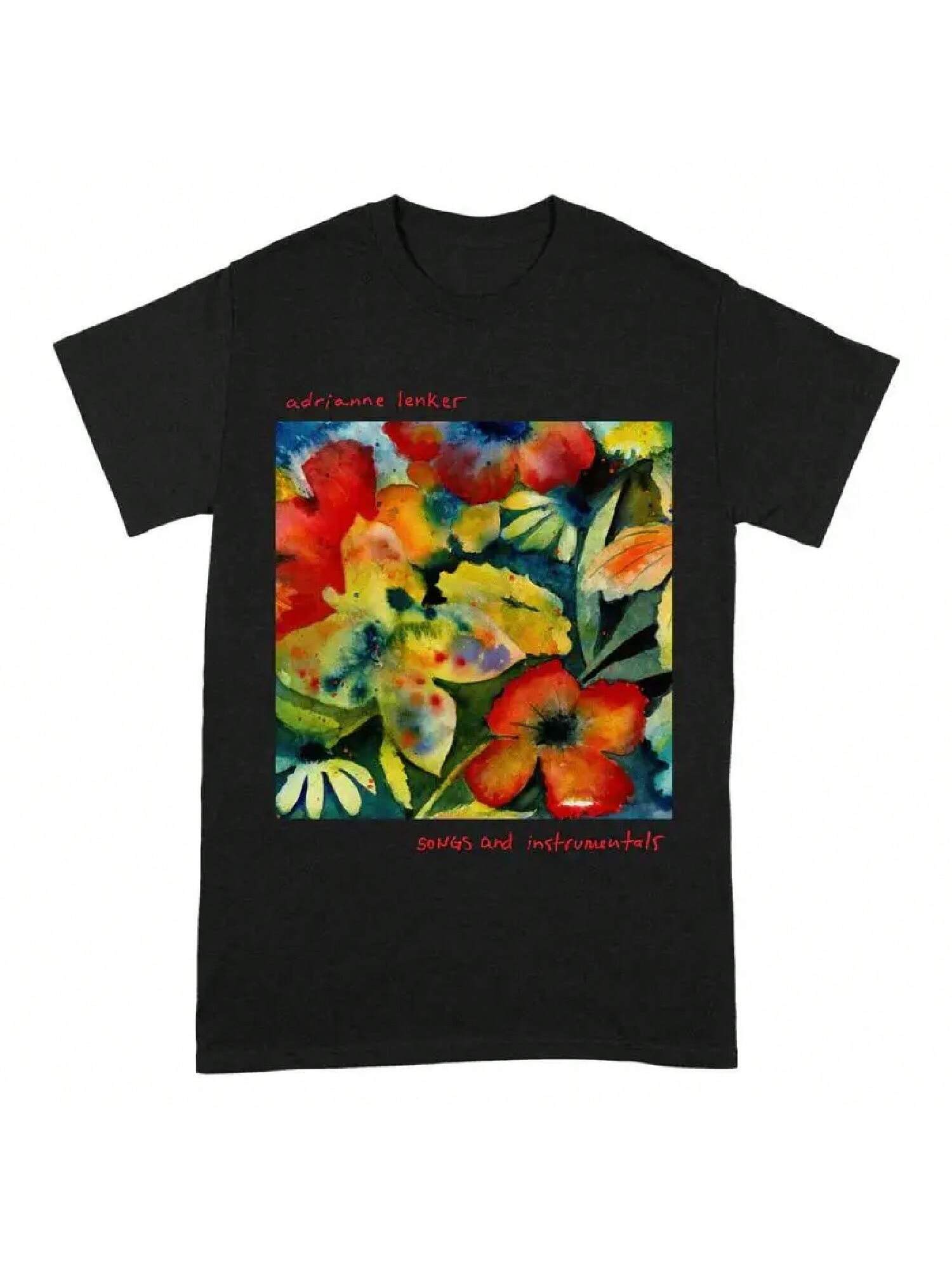 

Adrianne Lenker Songs And Instrumentals T Shirt Rare S 5Xl Lt354 XXXXXL чёрный