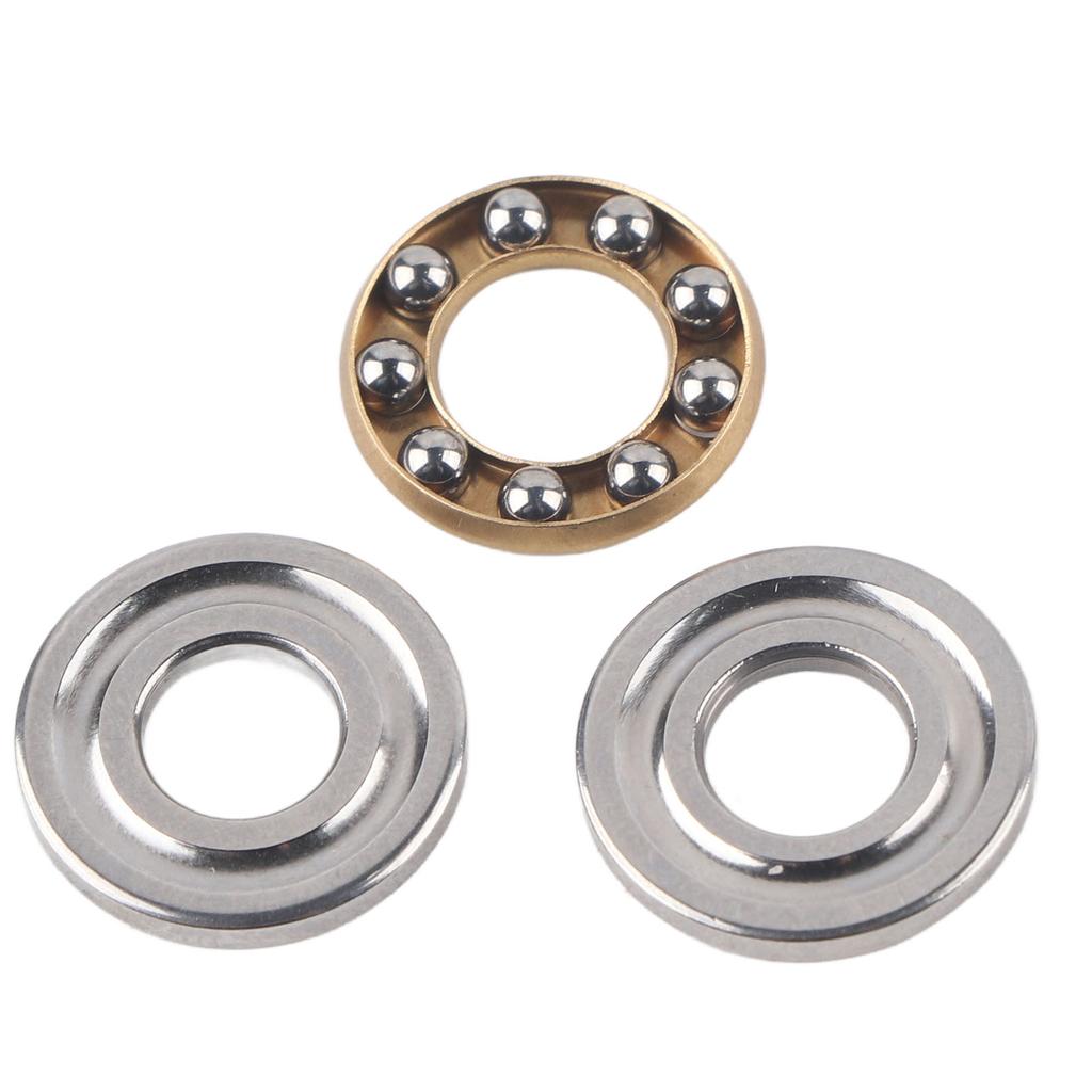 10pcs Thrust   Bearing Miniature High   Flat Steel Bearings Set (F6-12M 6x12x4.5mm)