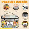 Transparent Pvc Mesh Zipper Toy Storage Bag Large Capacity Puzzle And Block Organizer Toy And Building Block Storage