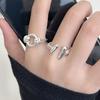 Elegant Geometric Star Ring for Women - Adjustable, Stackable, Trendy Index Finger Jewelry