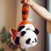 Reversible Panda Plush Toy Transformable Red Panda Plushie Stuffed Animal Doll Pillow Home Office Bedroom Decoration Kids Adults Christmas Birthday Gi
