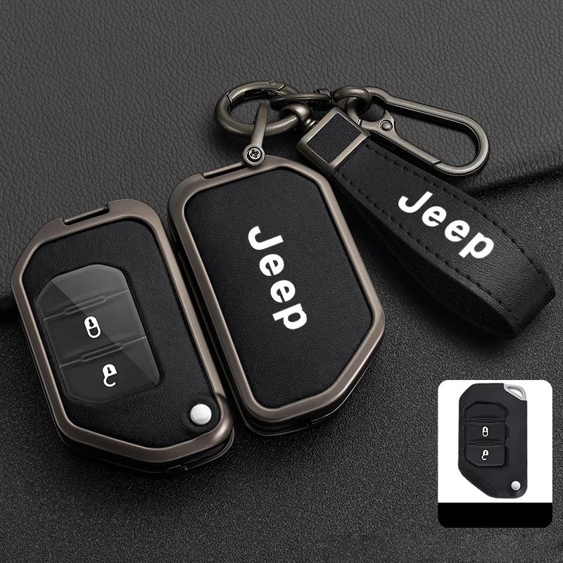 For Jeep Car Remote Key Case Cover Protector Shell For Jeep Gladiator JT Sahara JLU Wrangler JL Rubicon 2018 2019 2 3 4 Butto