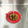 Rainbow Sink Strainer Expandable Capacity Basket Prevents Clogs And Odors Food Waste Collector for Kitchen