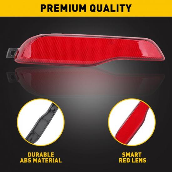 Left Side Bumper Rear Light Reflector For JEEP Cherokee 2014 2015 2016 2017 2018
