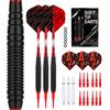 WayArrival Soft Darts Set 19g Customizable with 2 Shaft Types Includes 6 Replacement Flights & O-rings Complete Set for Immediate Play