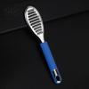 Rust Resistant Fish Scaler Stainless Steel Scale Remover, Compact with Ergonomic Non-slip Professional Brush Handle, Multifunctional Ginger Grater for