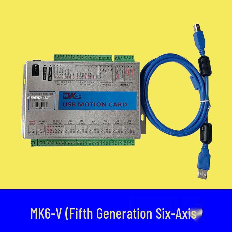 MK4-IV/V 4th/5th Gen Engraver MACH3 USB Motion Control Card, 3/4/6 Axis