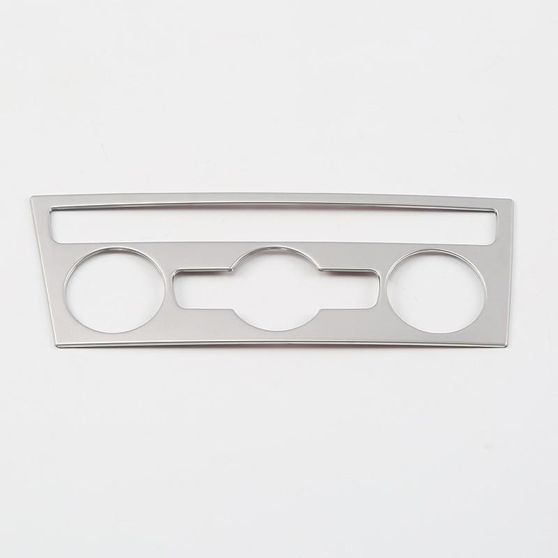 For Volkswagen VW T-Roc T ROC 2017-2022 Air Condition Switch Cover Decorative Frame Car Interior Stainless steel Accessories