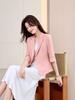 Women's 2026 Spring Fashion Suit: Versatile Casual Jacket & Dress Set for Work
