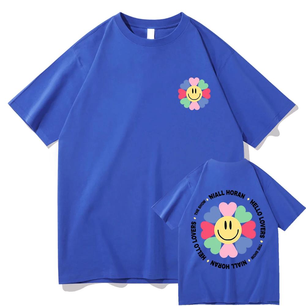 Ciao Amanti Niall Horan The Show 2024 Magliette Retro Abbigliamento Donna Estetica Harajuku T-shirt Unisex Streetwear Top in Cotone Maglietta