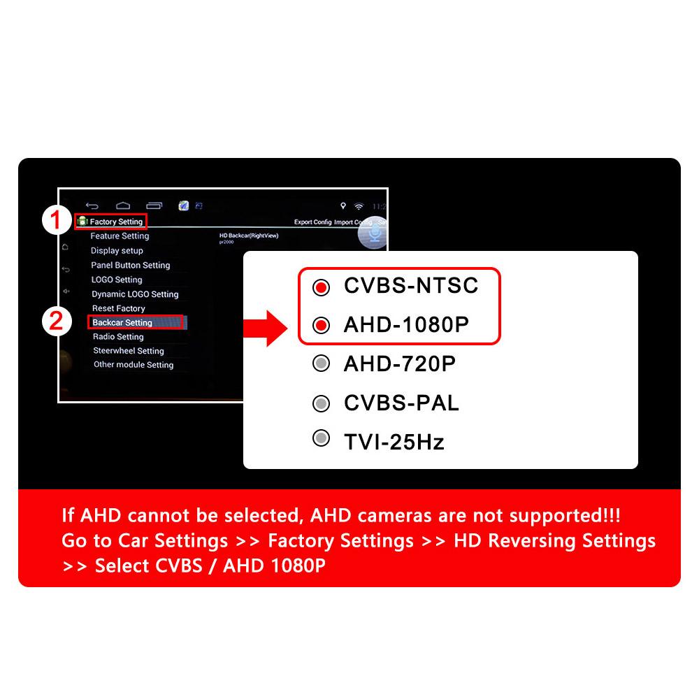 SMARTOUR HD AHD 1080P Car Front View Camera For Toyota Land Cruiser 200 LC200 2018 2019 2020 2024 Night Vision Waterproof